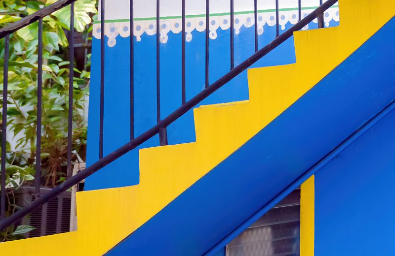 Colorful Staircase Designs